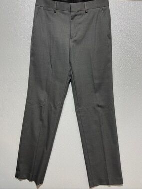 J Ferrar Slim Fit Charcoal Gray Suit Pants